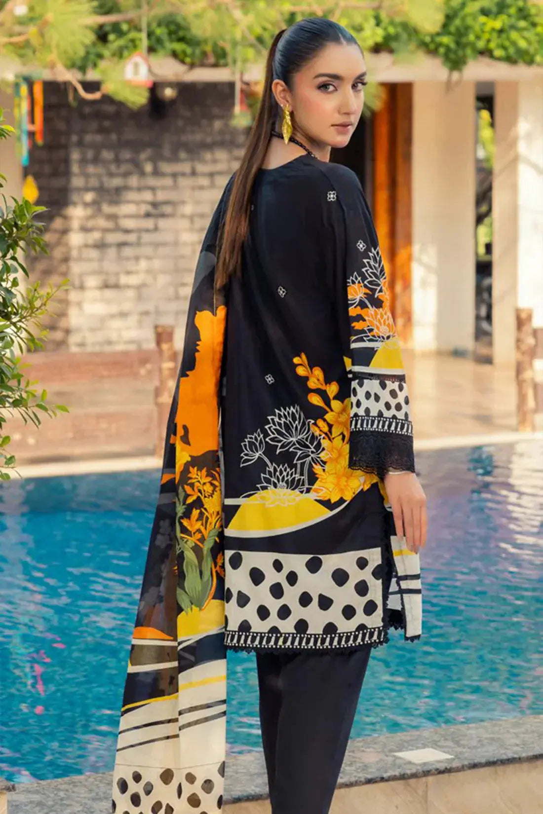 Gul Ahmed | Printed Lawn | SD 42044 IVY MART