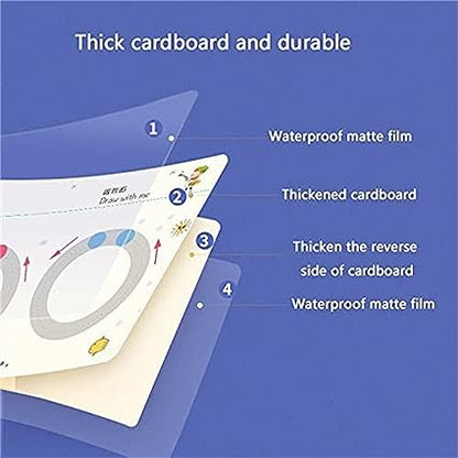Stroke Line: Dot to dot Drawing & Writing Practice Book 64 Pages