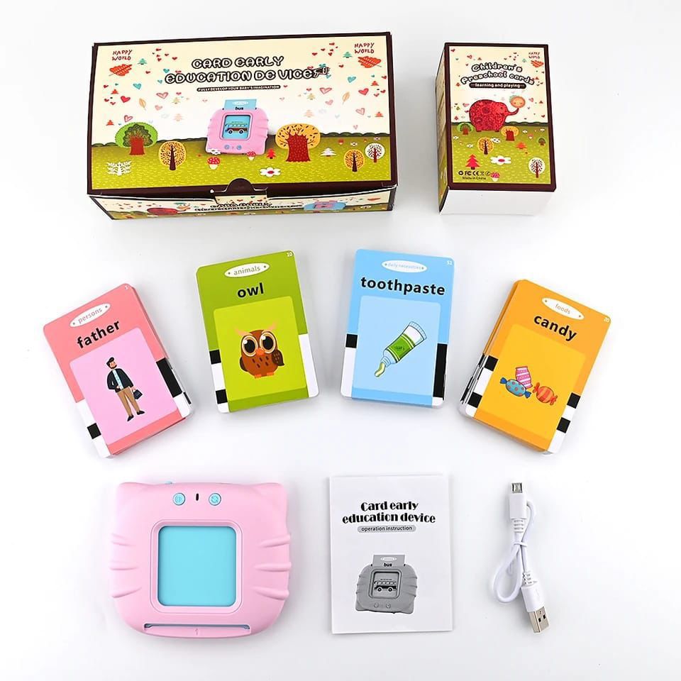 Toddler Talking Flash Cards.(Rechargeable)